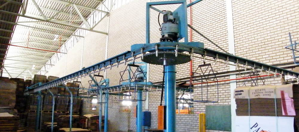 Monorail Conveyor in Fruit Industry