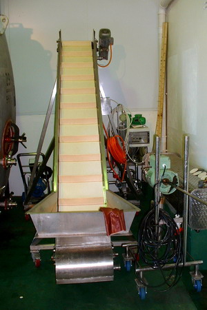 Flighted Incline Belt Conveyor