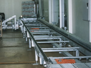 Duplex Pallet Chain Conveyor