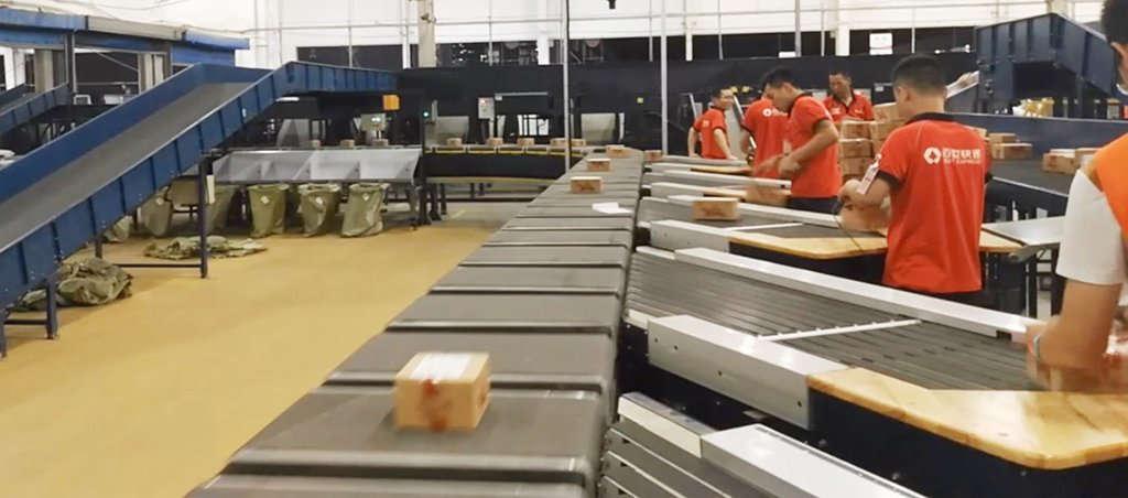 Cross Belt Sorter Conveyor 2