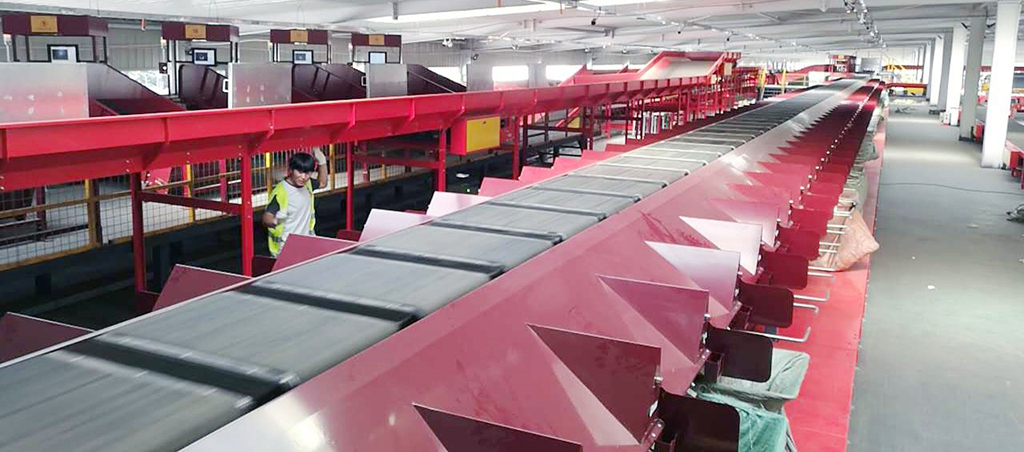 Cross Belt Sorter Conveyor 7