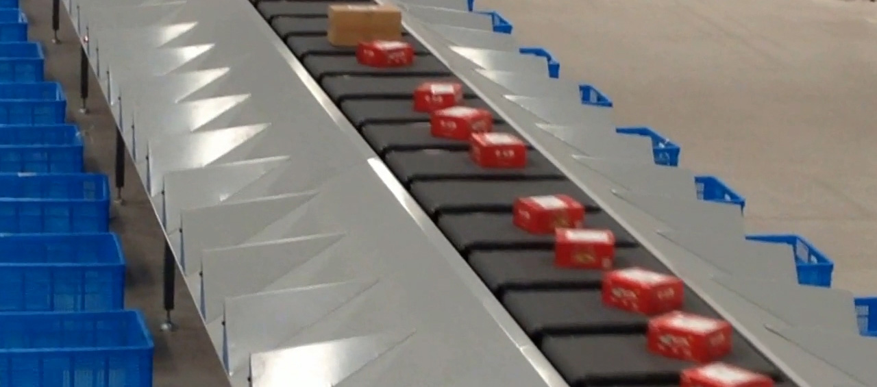 Cross Belt Sorter Conveyor 9