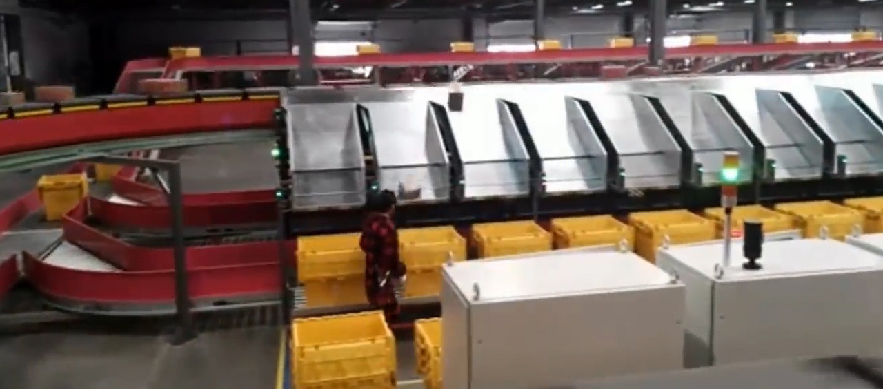 Cross Belt Sorter Conveyor 8