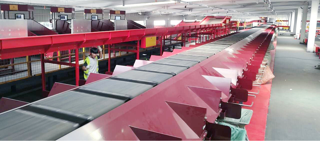 Cross Belt Sorter Conveyor 1