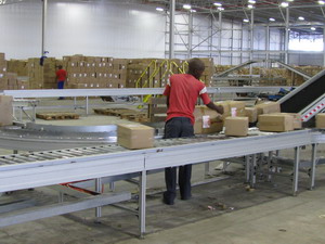 Aluminium Live Roller Conveyors