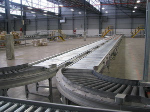 Aluminium Live Roller Conveyors