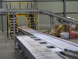 Aluminium Live Roller Conveyors
