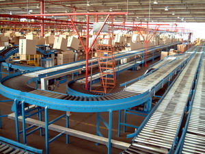Mild Steel Live Roller Conveyors