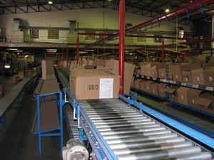 Mild Steel Live Roller Conveyors