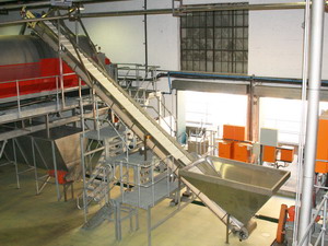 Incline Belt Conveyor